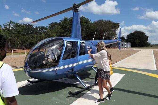 13-15 minutes Private Short Helicopter Flight - Victoria Falls from above works when your schedule is tight