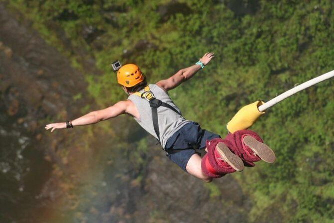 6-day Hwange, Chobe & Victoria Falls Combo - Day 4: Guided Victoria Falls walk, curio shopping, then a Zambezi sunset cruise