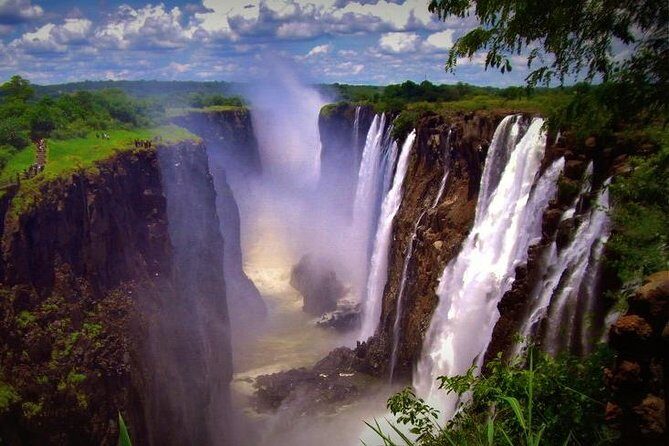 7 Day Highlights Of Botswana Overland Tour – ACCOMODATED (midrange) - Victoria Falls rainforest walk and Zambezi sunset views