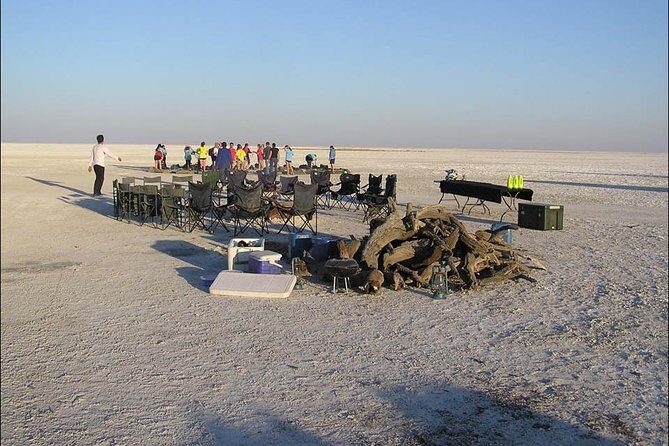 8 Day Highlights Of Botswana & Victoria Falls Overland Tour - Makgadikgadi Salt Pans: campfire dinners and Milky Way nights