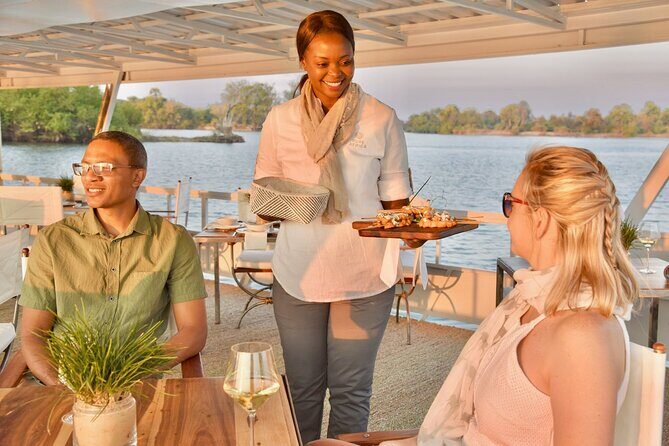 A 2 Day Victoria Falls & Chobe Safari Combo - Zambezi Sunset Cruise and the Lunch Buffet That Makes the Day Easier