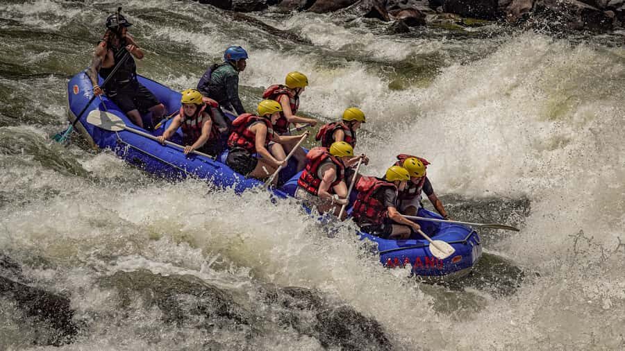 Full Day White Water Rafting Tour - Victoria Falls from the bottom: why this viewpoint hits differently