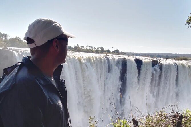 Guided Tour of the Falls - The Zambezi area viewpoints: bridge, Zambezi National Park, and Zambian-side views