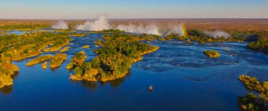 GUIDED TOUR OF THE VICTORIA FALLS ON THE ZAMBIAN SIDE - The Walking Tour Through Rainforest Trails