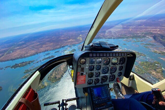 Helicopter Flight Experience Over Victoria Falls - The route names on the paperwork: Flight of Angels and scenic passes