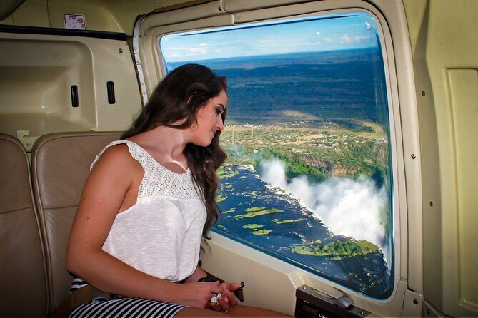 Helicopter Flight Experience Over Victoria Falls - After the landing: photos and video you can buy