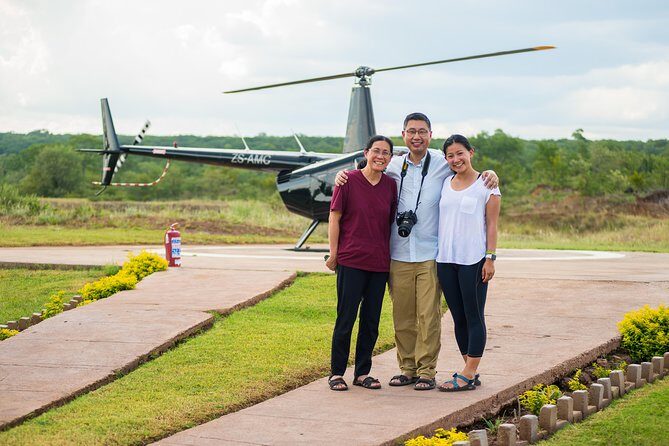 Helicopter Scenic Flight over Victoria Falls 25-27 Minutes Game - The 1-Minute Hop to Victoria Falls and the Power of Orbiting