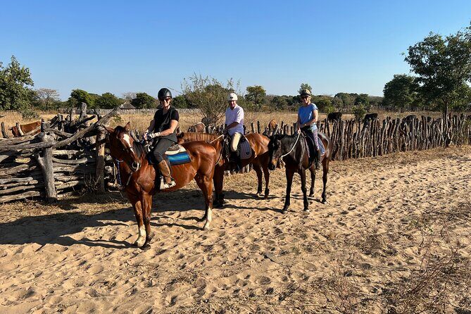 Horse Riding Community Village Tour Experience - What your route feels like: village paths to the Batoka Gorge trail
