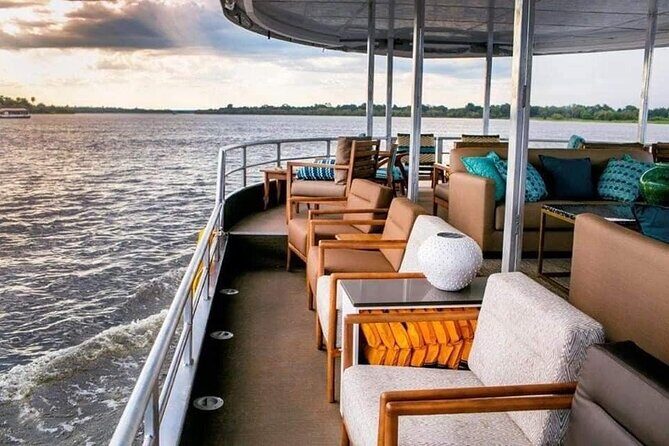 Luxury Sunset River Cruise on the Zambezi - Duration, group size, and crowd feel