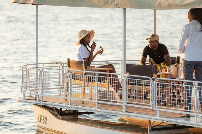Private Sunset Cruise on the Zambezi River - Upper Zambezi + Victoria Falls mist: what you’ll actually see