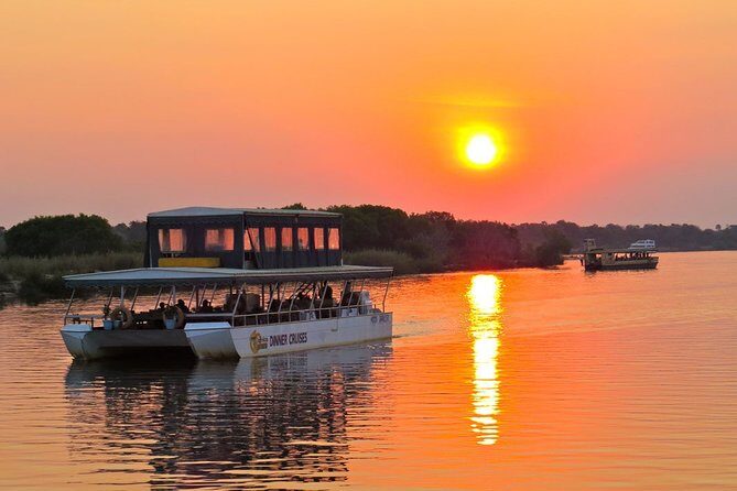 Sunset Cruise Wildlife Watching Experience at Zambezi River - A/C Pickup, Mobile Ticket, and a Smooth Start at Victoria Falls