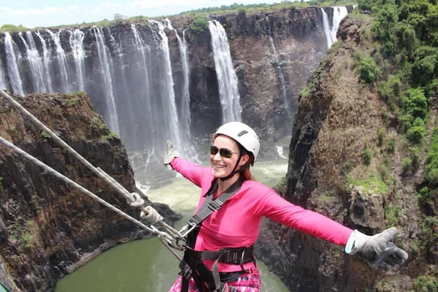 Ultimate Falls Experience - Tour, Abseil, Swim & Hike - Victoria Falls, Seen From the Ground and From Below