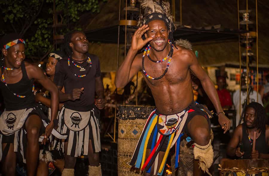 Victoria Falls: Boma Dinner and Drum Show - The 4-Course Style Meal: Starter Platter, Campfire Soup, Salad Bar, Braai Buffet