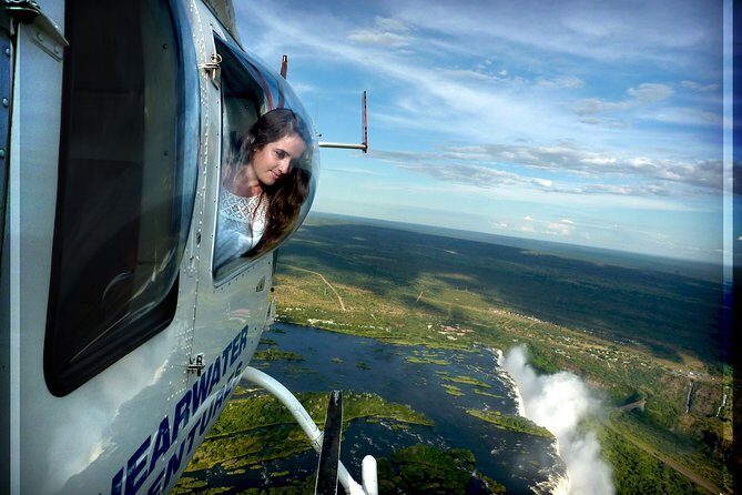 Victoria Falls Flight of the Angels Helicopter Flight - The pilot and headset narration: what you should count on