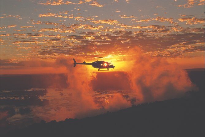 Victoria Falls Flight of the Angels Helicopter Flight - Money math: base price plus the costs that show up later