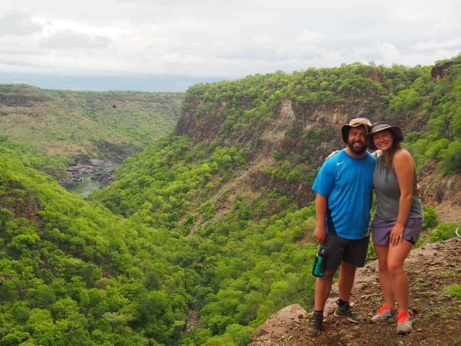 Victoria Falls Gorge Hike & Farm to Table Village Lunch - Getting there: a 30-minute van ride and how to dress for rain or heat