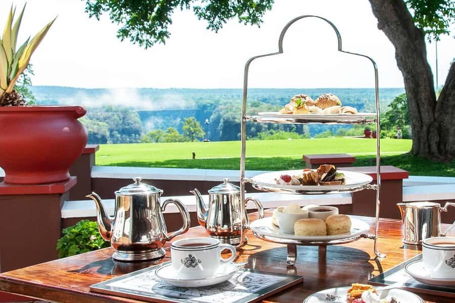 Victoria Falls Guided Tour with High Tea - Victoria Falls Hotel high tea: a smart way to pace a big day