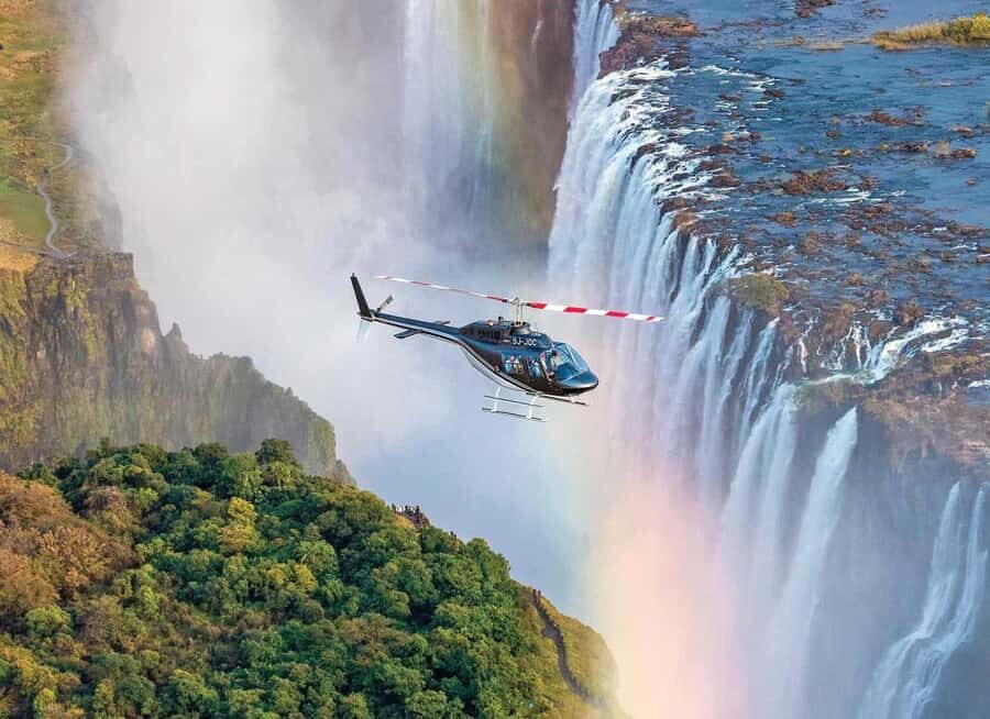 Victoria Falls: Helicopter Flight Aerial View of The Falls - Key things to know before you fly