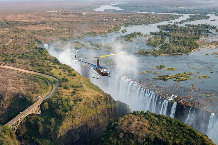 Victoria Falls Helicopter Flights - Price and value: $189 plus the aviation fee