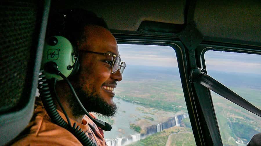 Victoria Falls: Helicopter Tour with Hotel Pickup - Zambezi National Park: wildlife you can spot fast