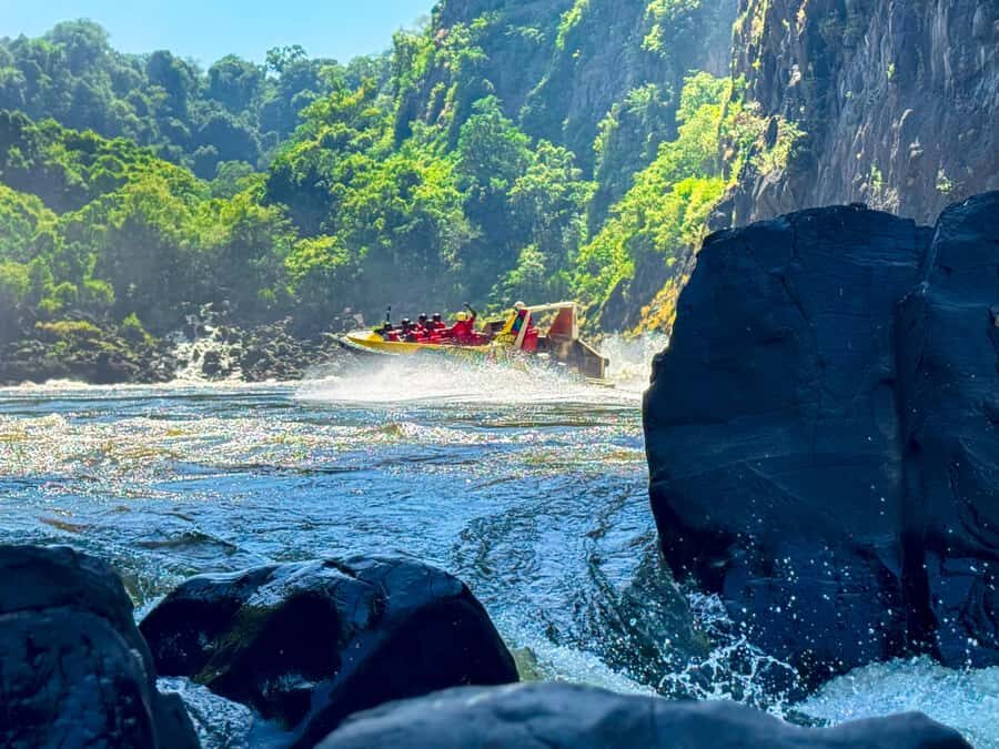 Victoria Falls: Jetboat Adventure Experience - Safety on the Zambezi: Helmets, Life Jackets, and Trained Captains