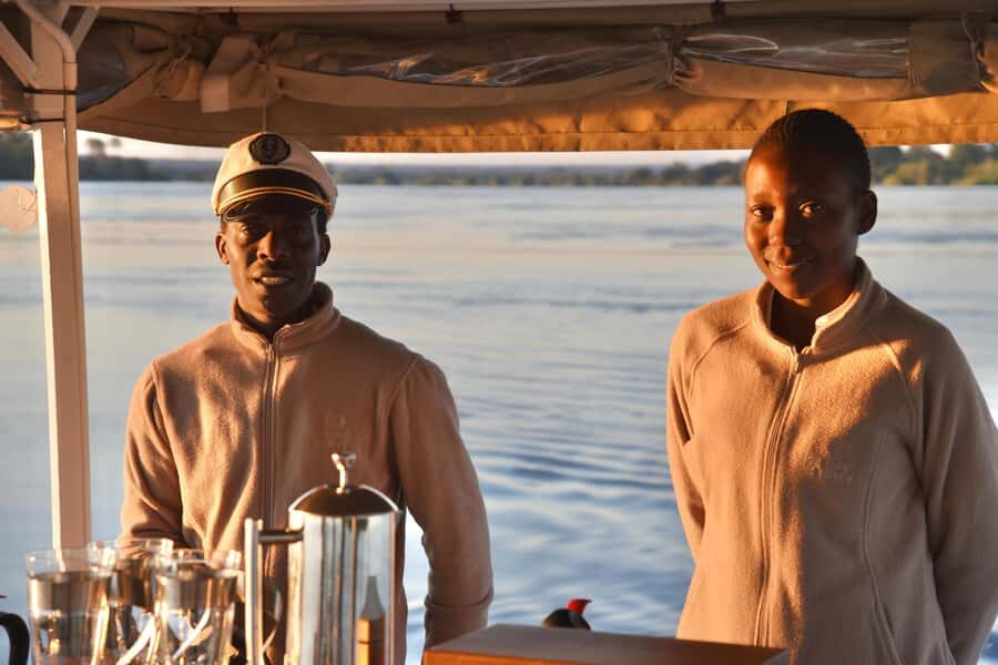 Victoria Falls: Private Sunrise Cruise with Breakfast - What to bring (and what to wear) for a cold, early start