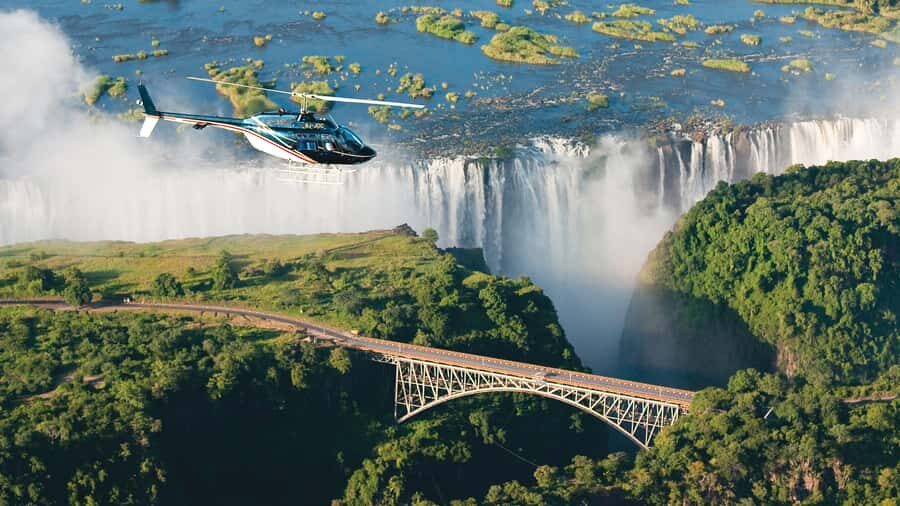Victoria Falls: Scenic Helicopter Flight Over Victoria Falls - Pickup, timing, and what “small group” really means