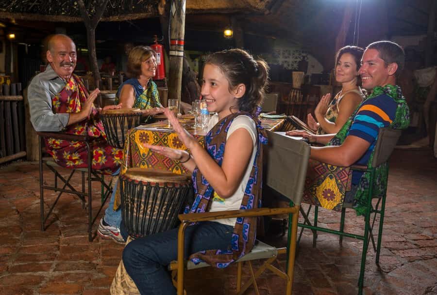 Victoria Falls: The Boma Dinner and Drum Show - A night of Zimbabwean food and music at The Boma