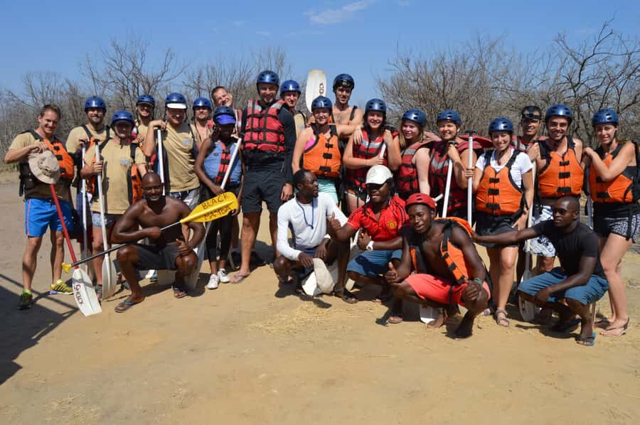 Victoria Falls: Zambezi River White Water Rafting Experience - Getting suited up: helmets, life jackets, paddles, and why it matters
