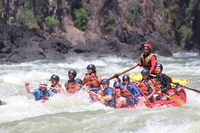 Zambezi River Class IV-V White-Water Rafting from Victoria Falls - What the water time actually feels like