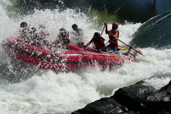 Zambezi River Class IV-V White-Water Rafting from Victoria Falls - Price value: $140 for a full equipment-and-transport day