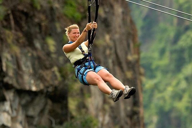 Zipline - Victoria Falls - What happens before you fly: harness fit and physical comfort checks